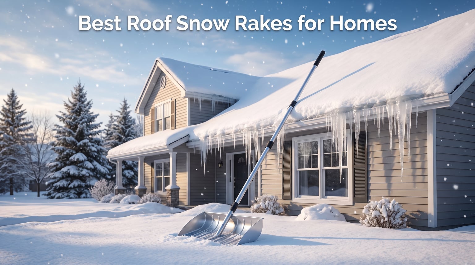 Best Roof Snow Rakes for Homes