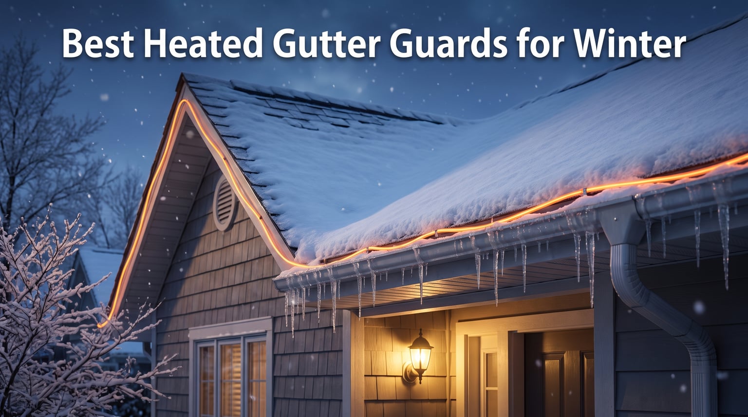 Best Heated Gutter Guards for Winter