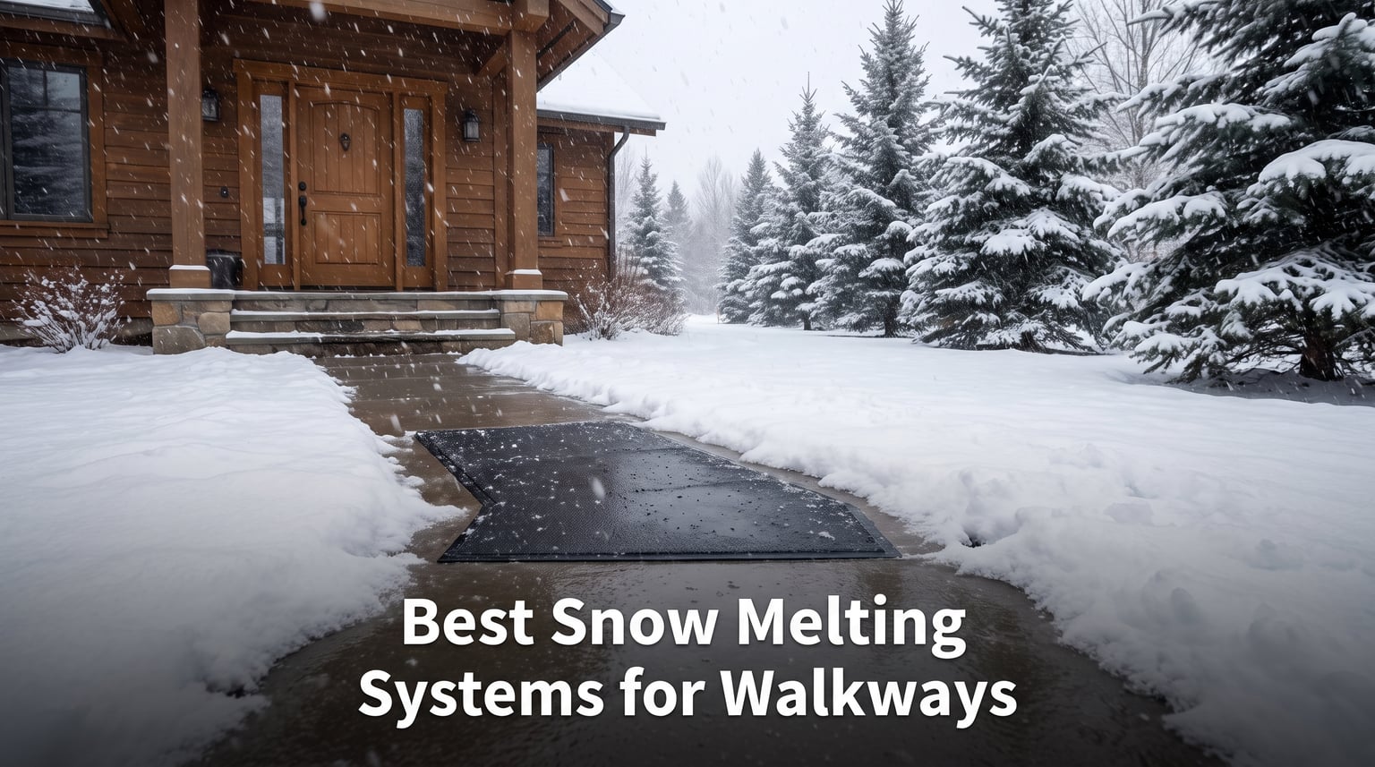 Best Snow Melting Systems for Walkways