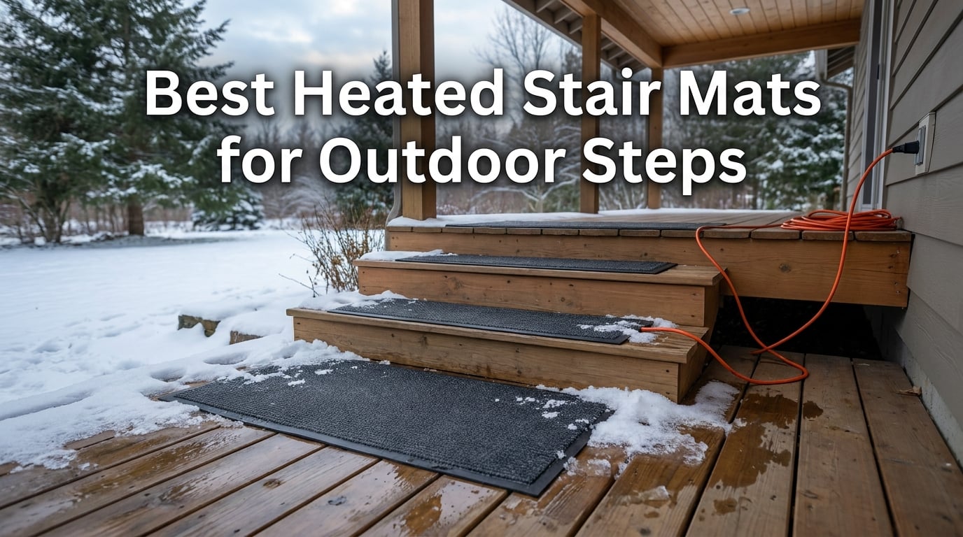Best Heated Stair Mats for Outdoor Steps