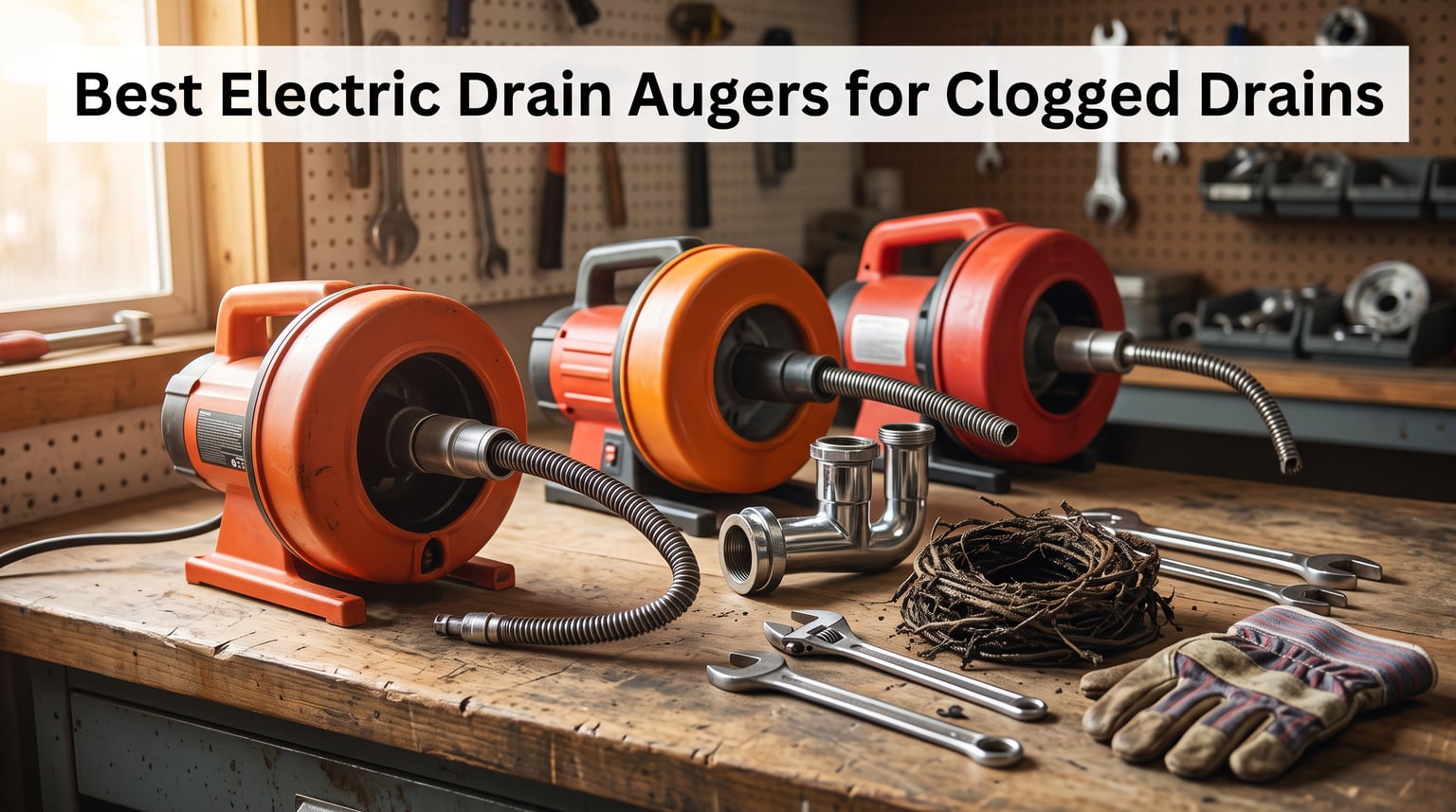 Best Electric Drain Augers for Clogged Drains