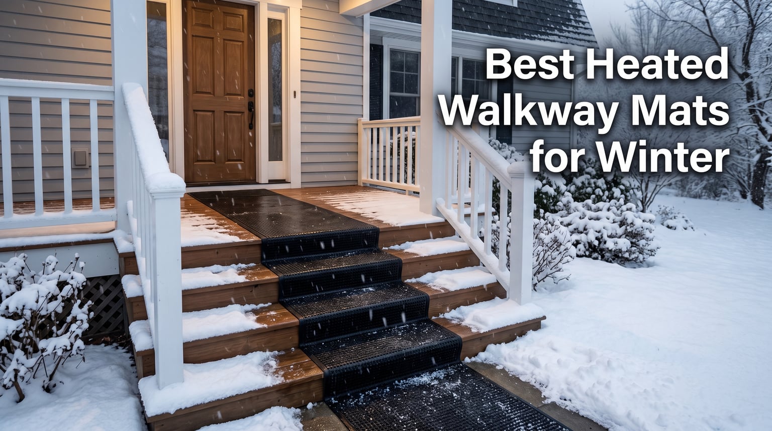 Best Heated Walkway Mats for Winter