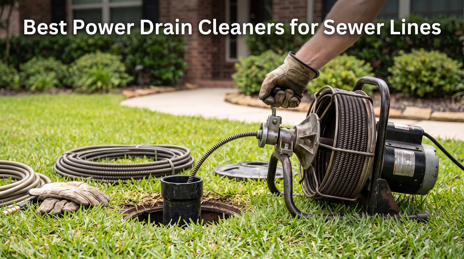 Best Power Drain Cleaners for Sewer Lines