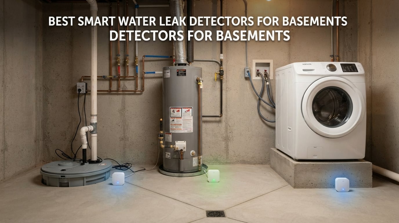 Best Smart Water Leak Detectors for Basements