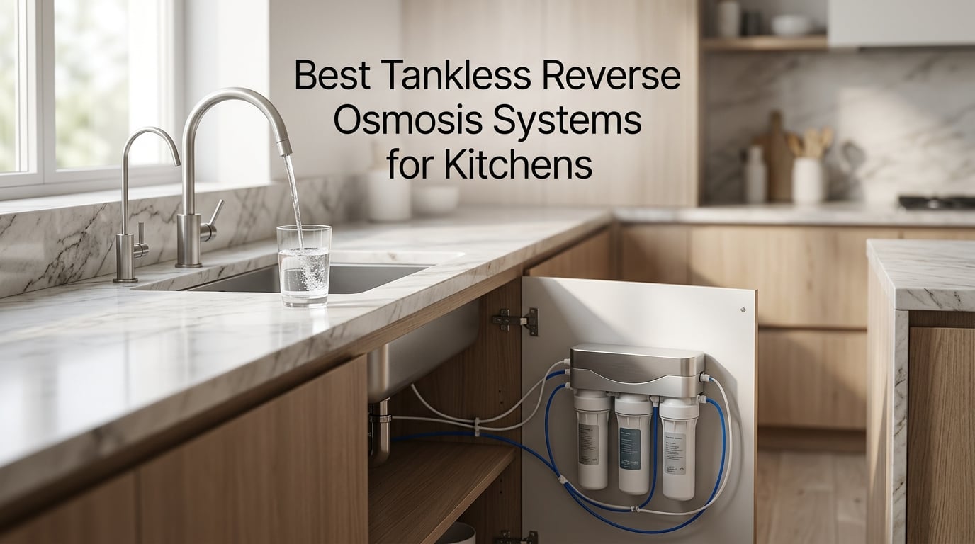 Best Tankless Reverse Osmosis Systems for Kitchens
