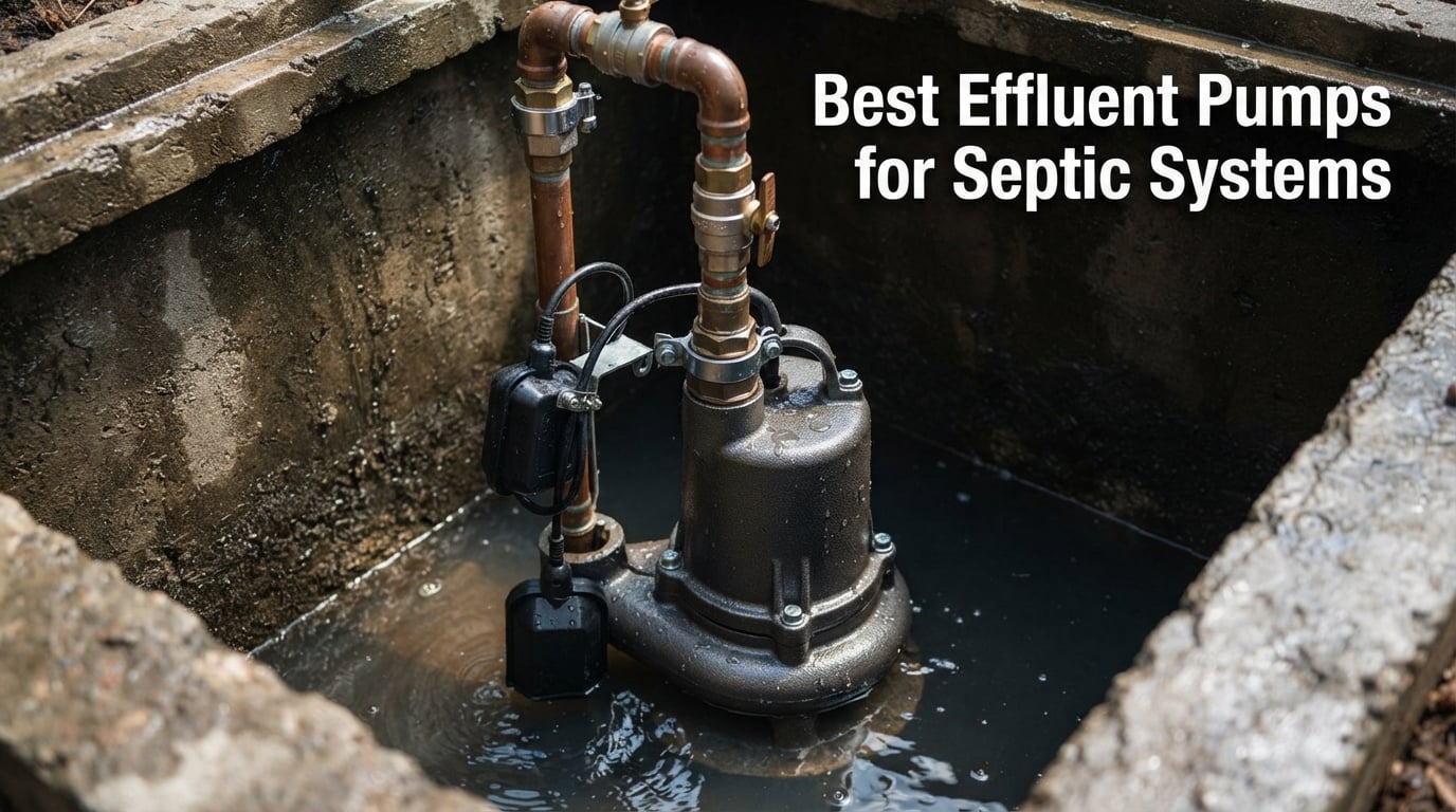 Best Effluent Pumps for Septic Systems