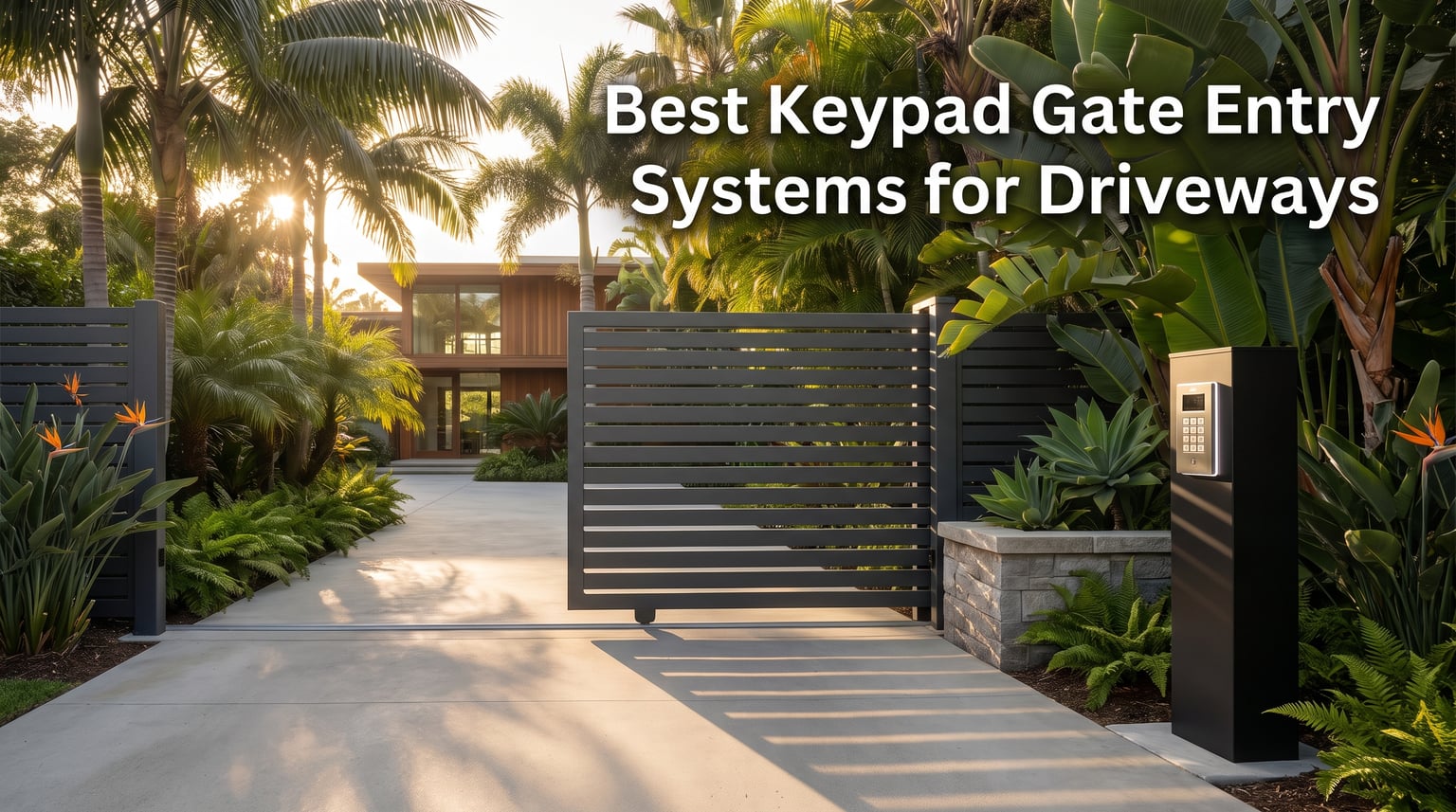 Best Keypad Gate Entry Systems for Driveways