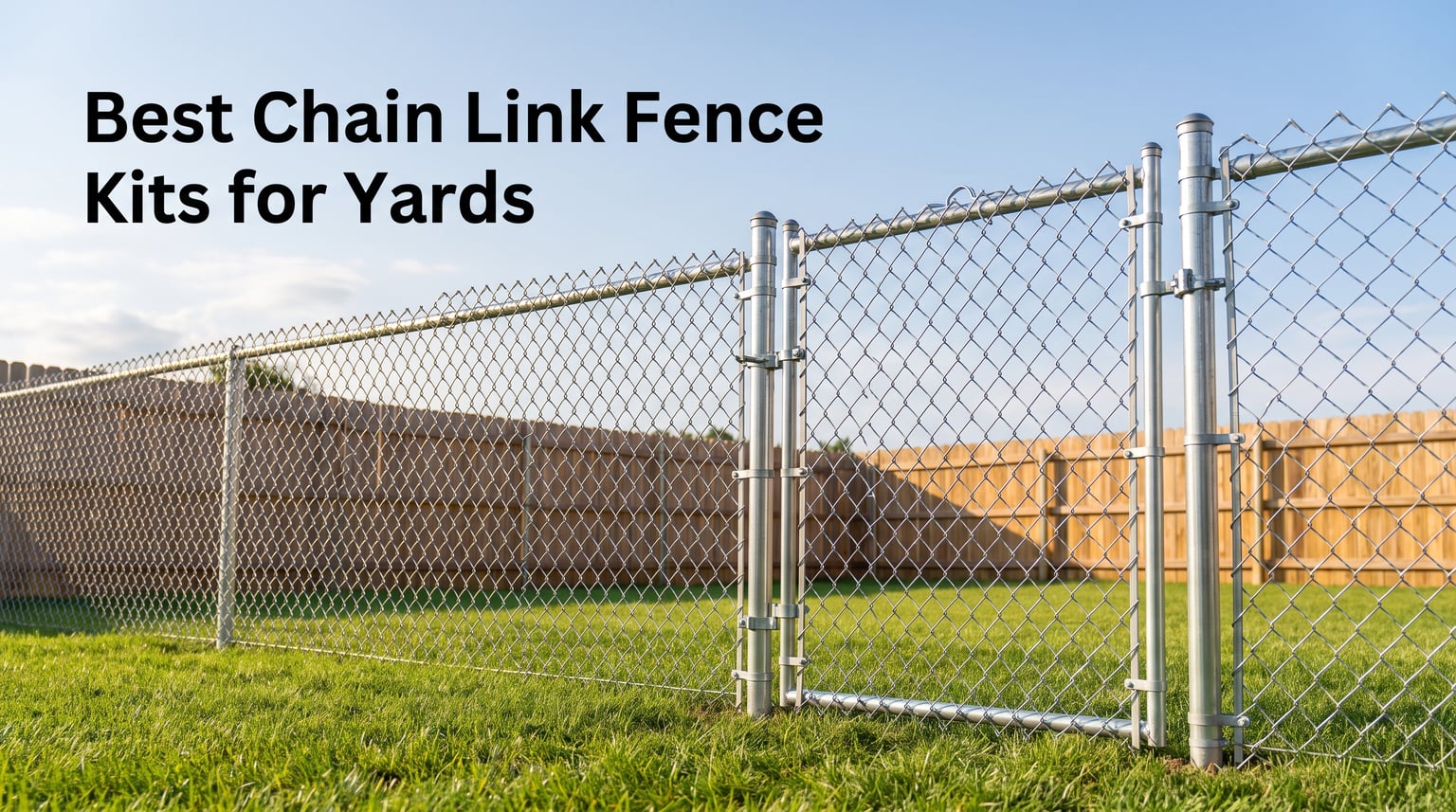 Best Chain Link Fence Kits for Yards