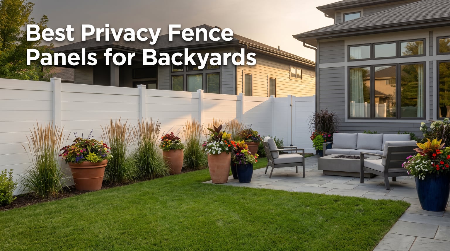 Best Privacy Fence Panels for Backyards