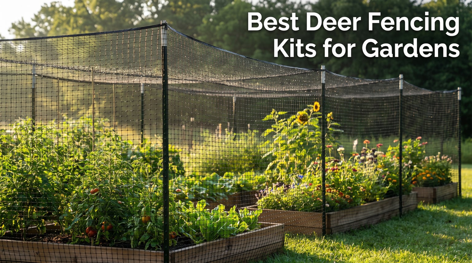 Best Deer Fencing Kits for Gardens