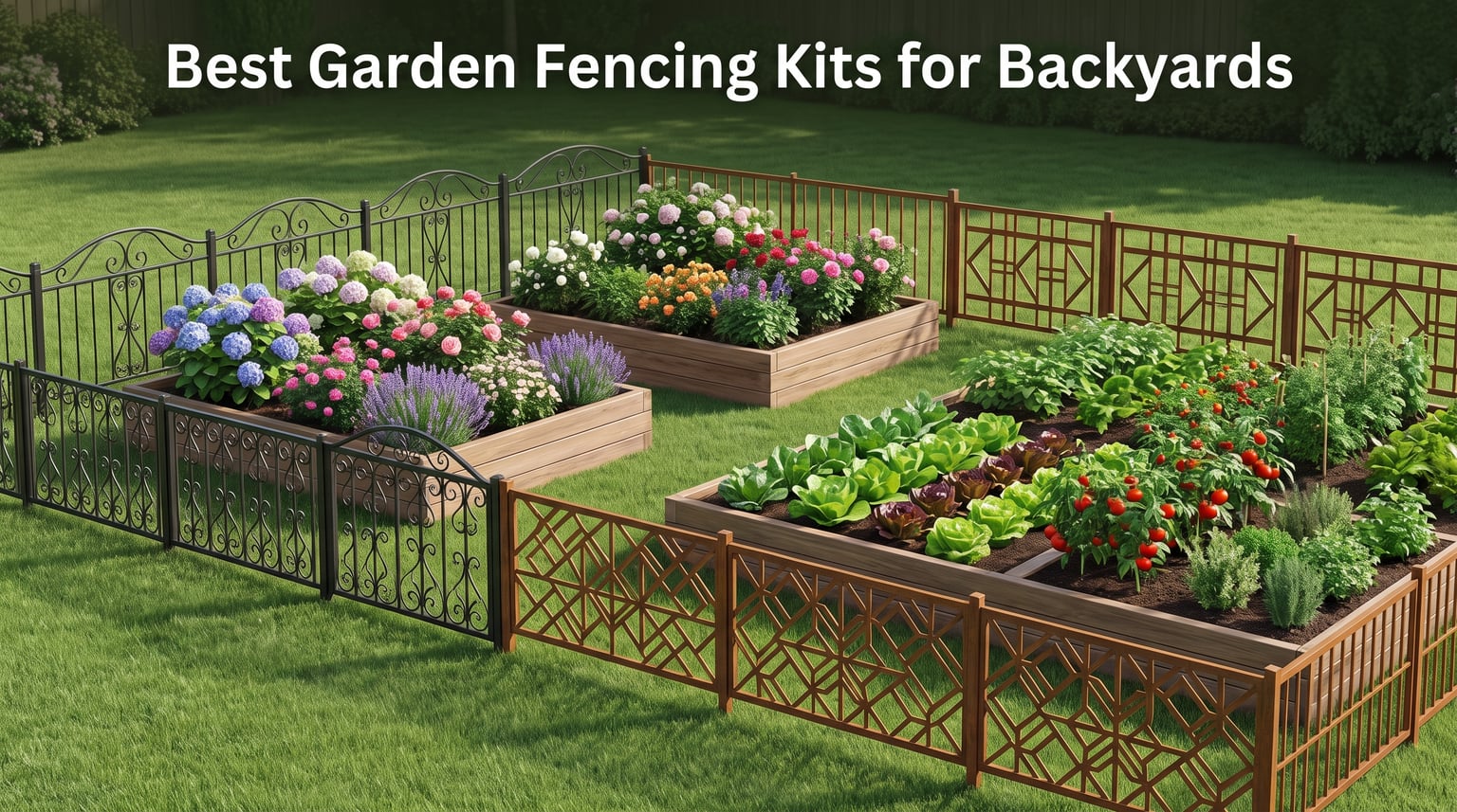 Best Garden Fencing Kits for Backyards