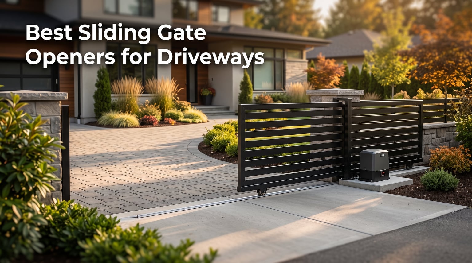 Best Sliding Gate Openers for Driveways