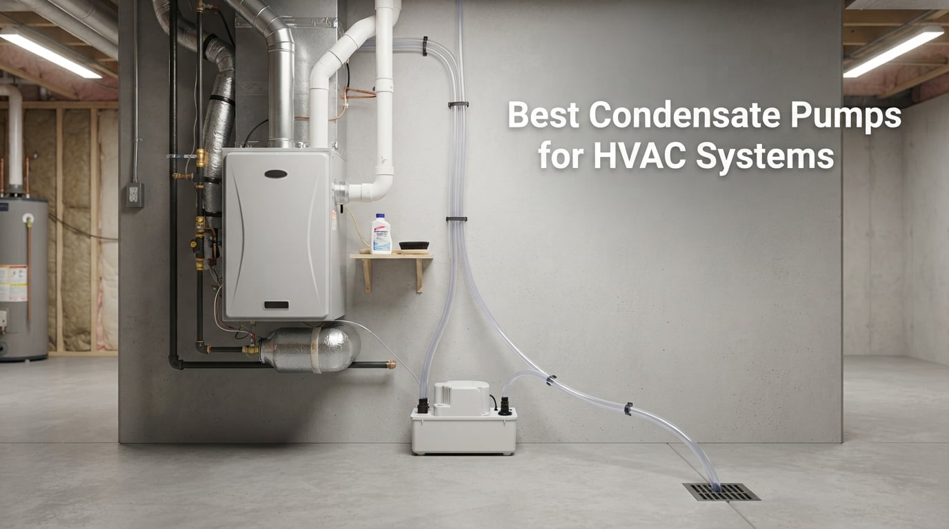 Best Condensate Pumps for HVAC Systems