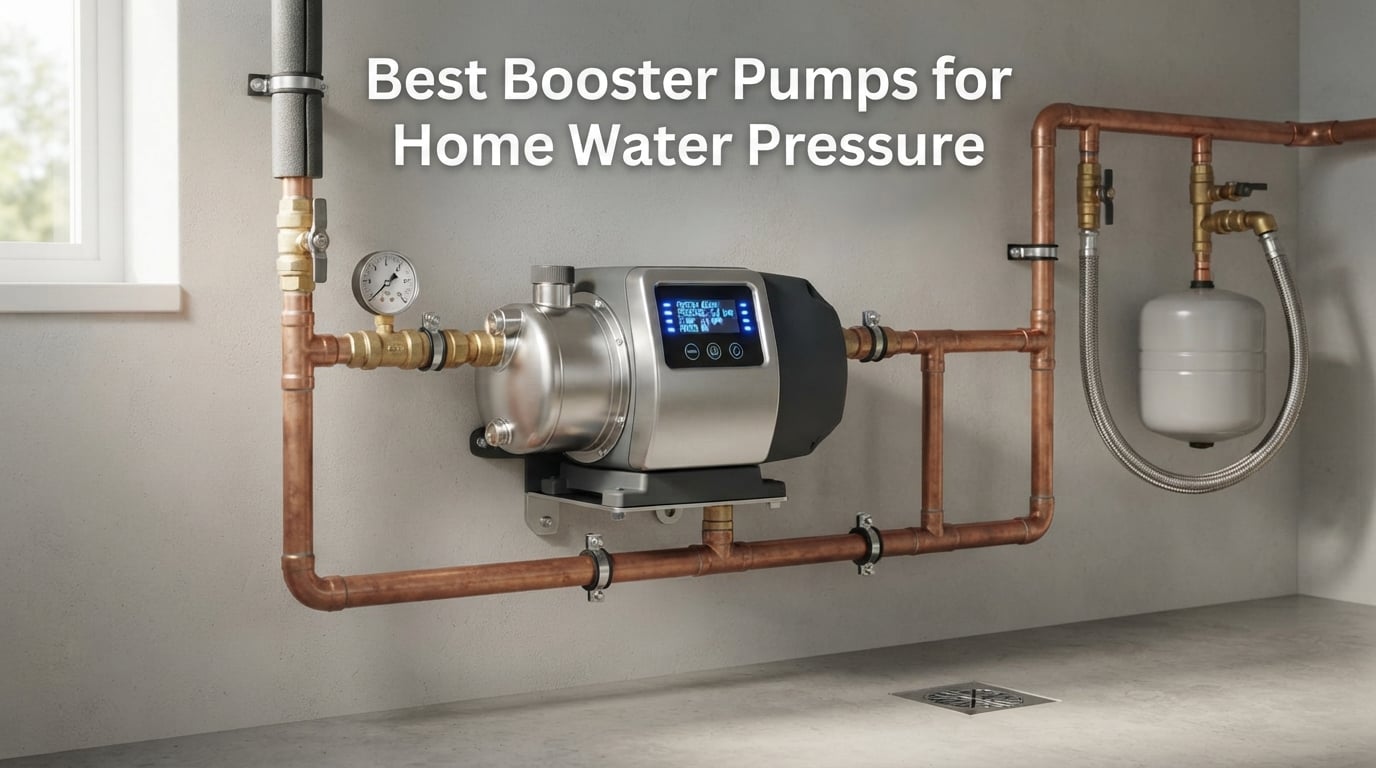 Best Booster Pumps for Home Water Pressure