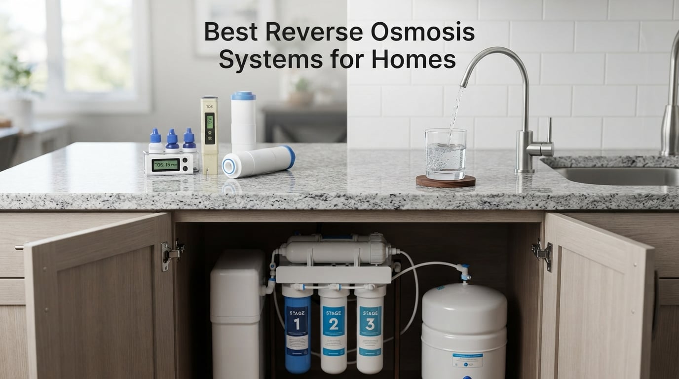 Best Reverse Osmosis Systems for Homes