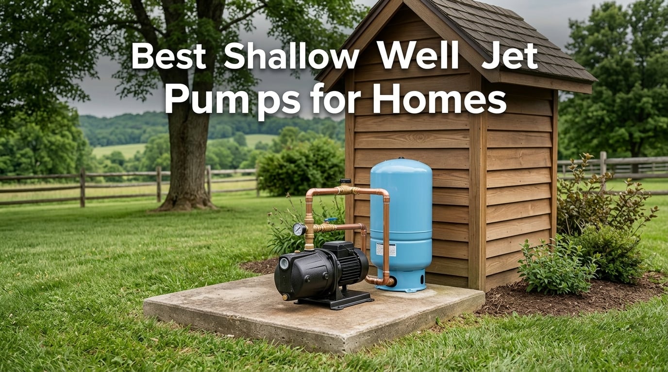 Best Shallow Well Jet Pumps for Homes
