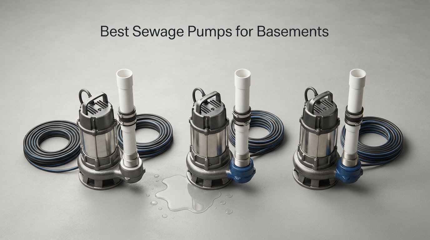 Best Sewage Pumps for Basements
