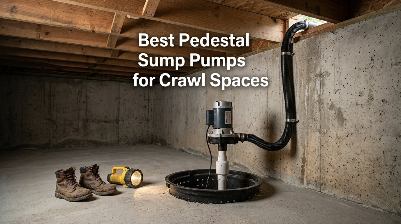 Best Pedestal Sump Pumps for Crawl Spaces
