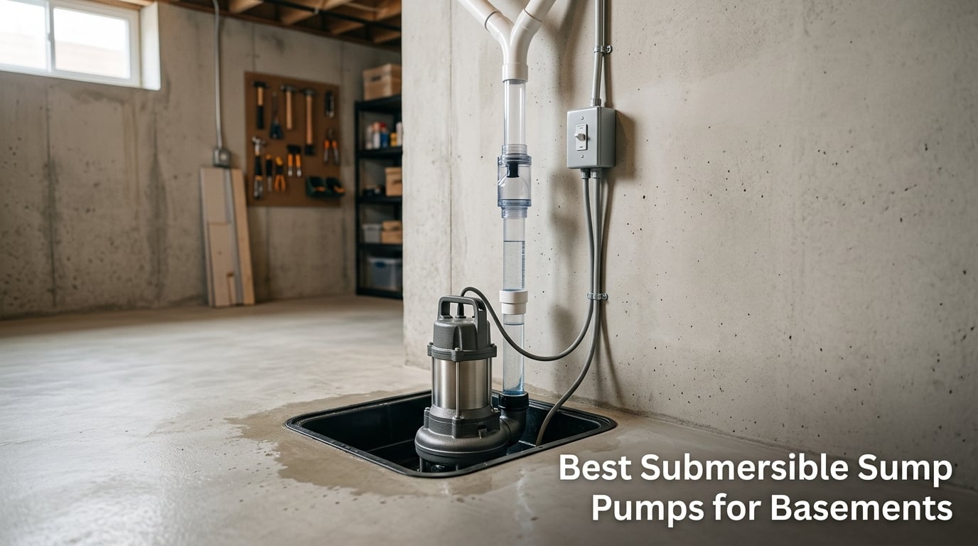 Best Submersible Sump Pumps for Basements