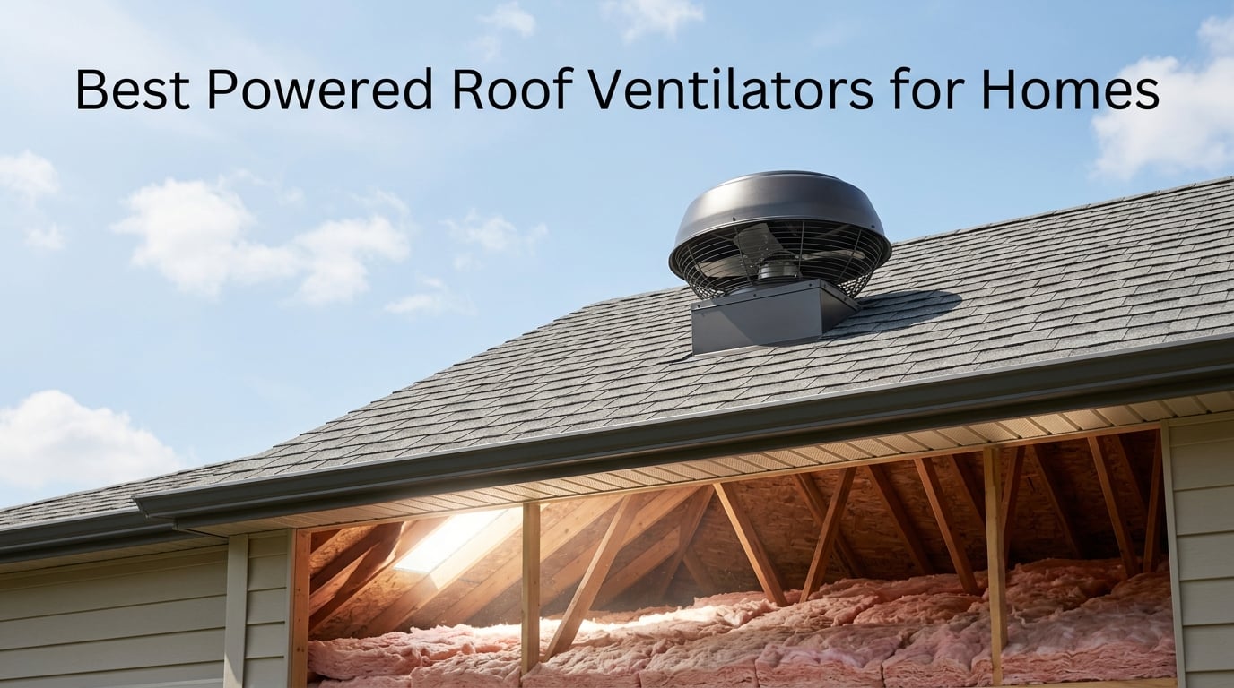 Best Powered Roof Ventilators for Homes