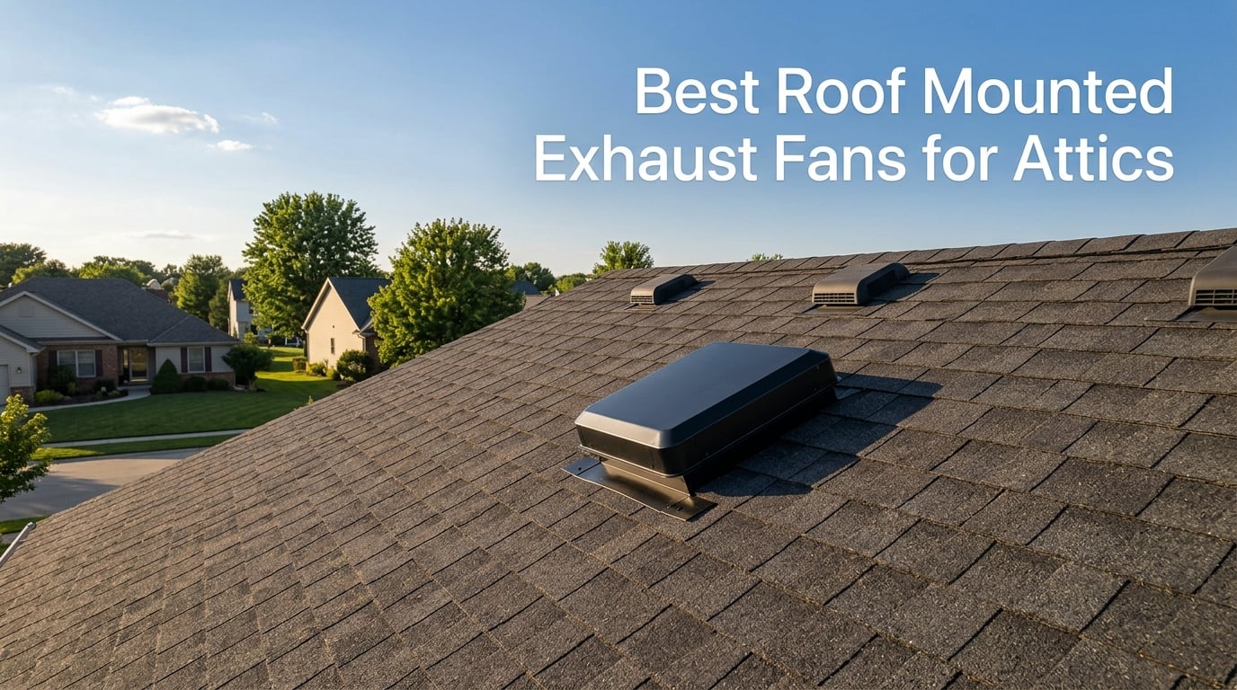 Best Roof Mounted Exhaust Fans for Attics