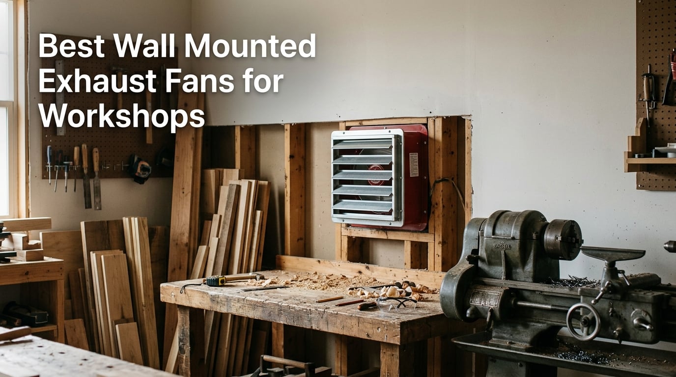 Best Wall Mounted Exhaust Fans for Workshops