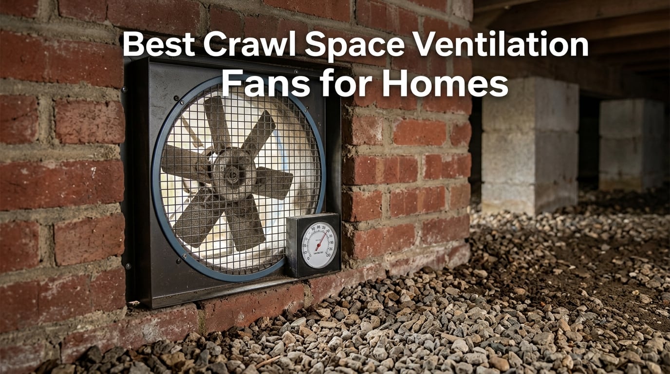 Best Crawl Space Ventilation Fans for Homes