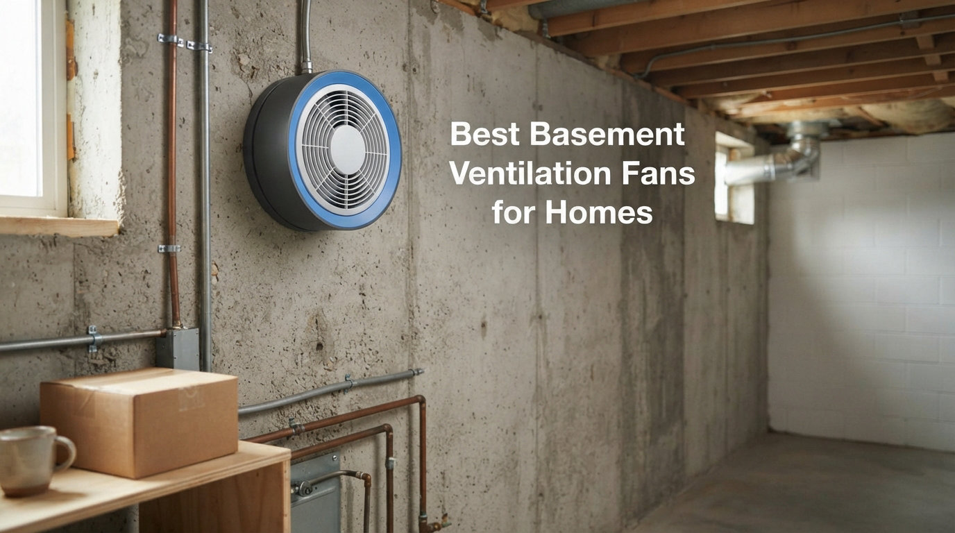 Best Basement Ventilation Fans for Homes