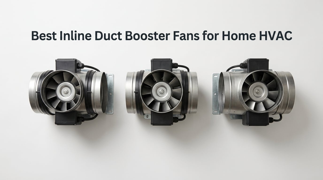 Best Inline Duct Booster Fans for Home HVAC