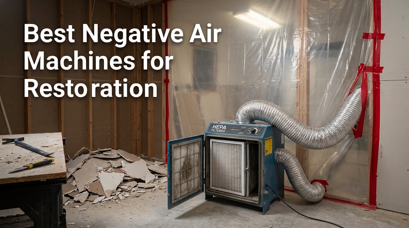 Best Negative Air Machines for Restoration