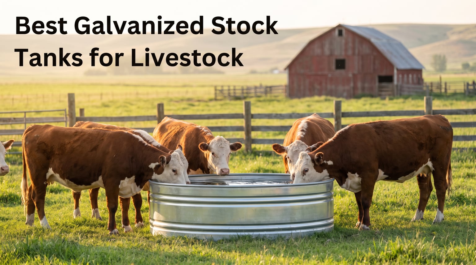 Best Galvanized Stock Tanks for Livestock