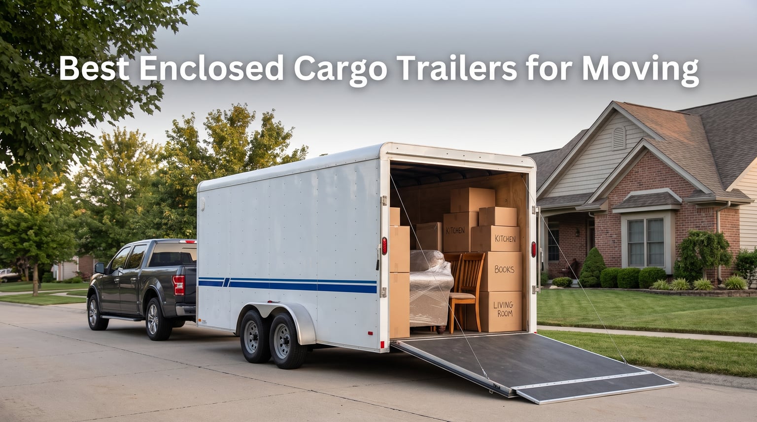 Best Enclosed Cargo Trailers for Moving
