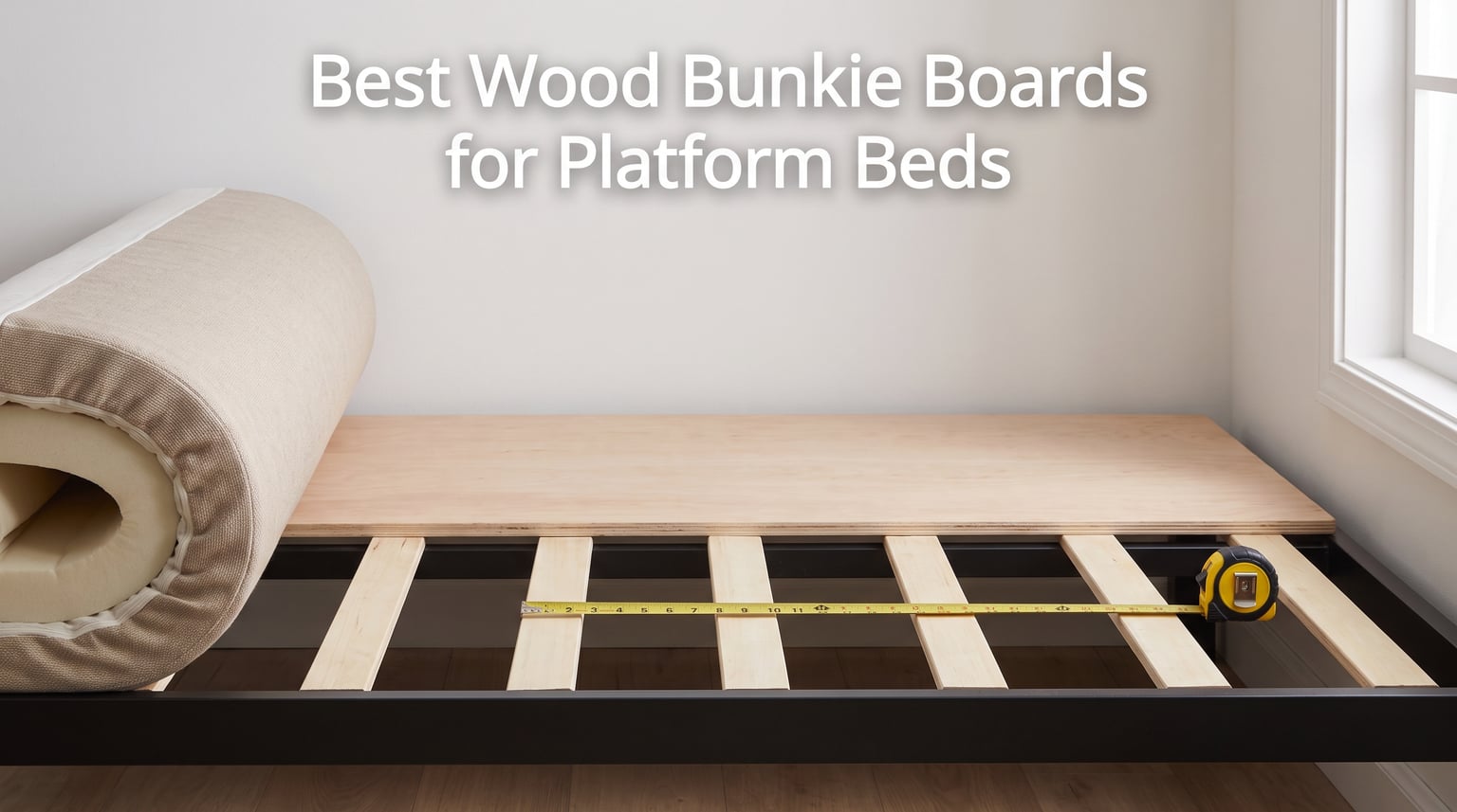 Best Wood Bunkie Boards for Platform Beds