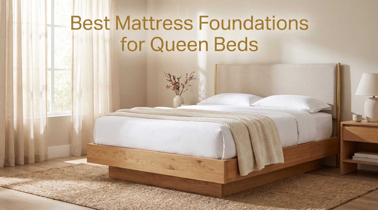 Best Mattress Foundations for Queen Beds