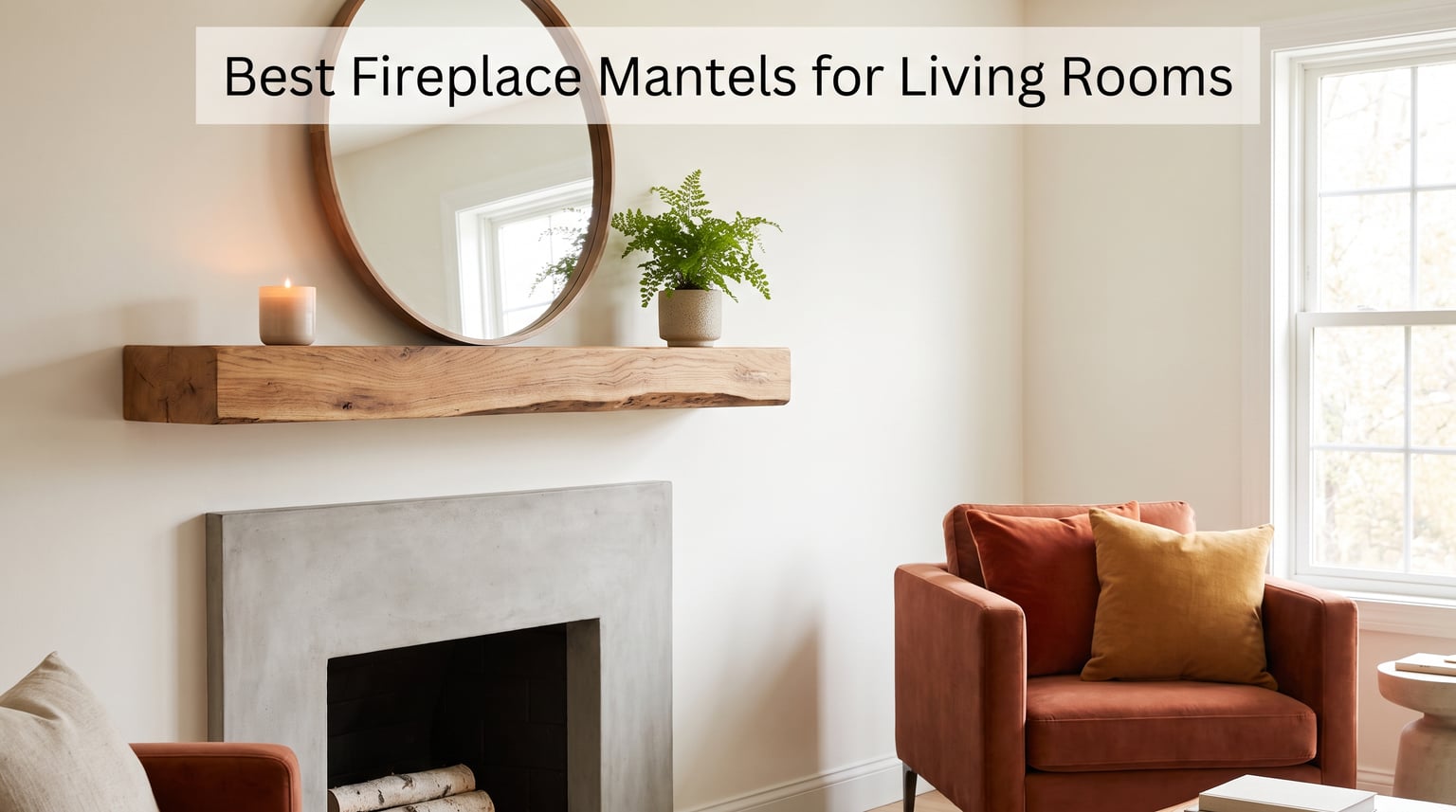 Best Fireplace Mantels for Living Rooms