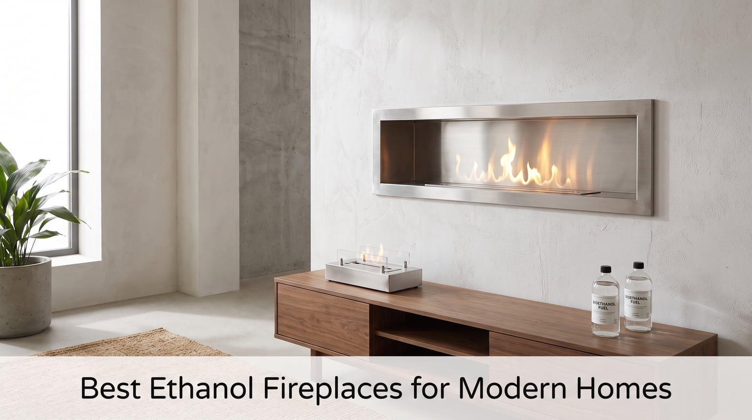 Best Ethanol Fireplaces for Modern Homes