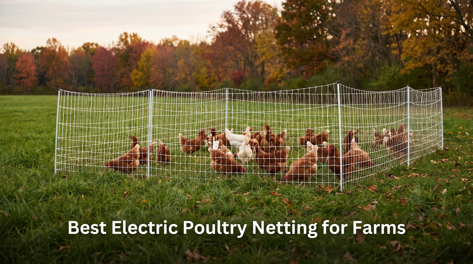 Best Electric Poultry Netting for Farms
