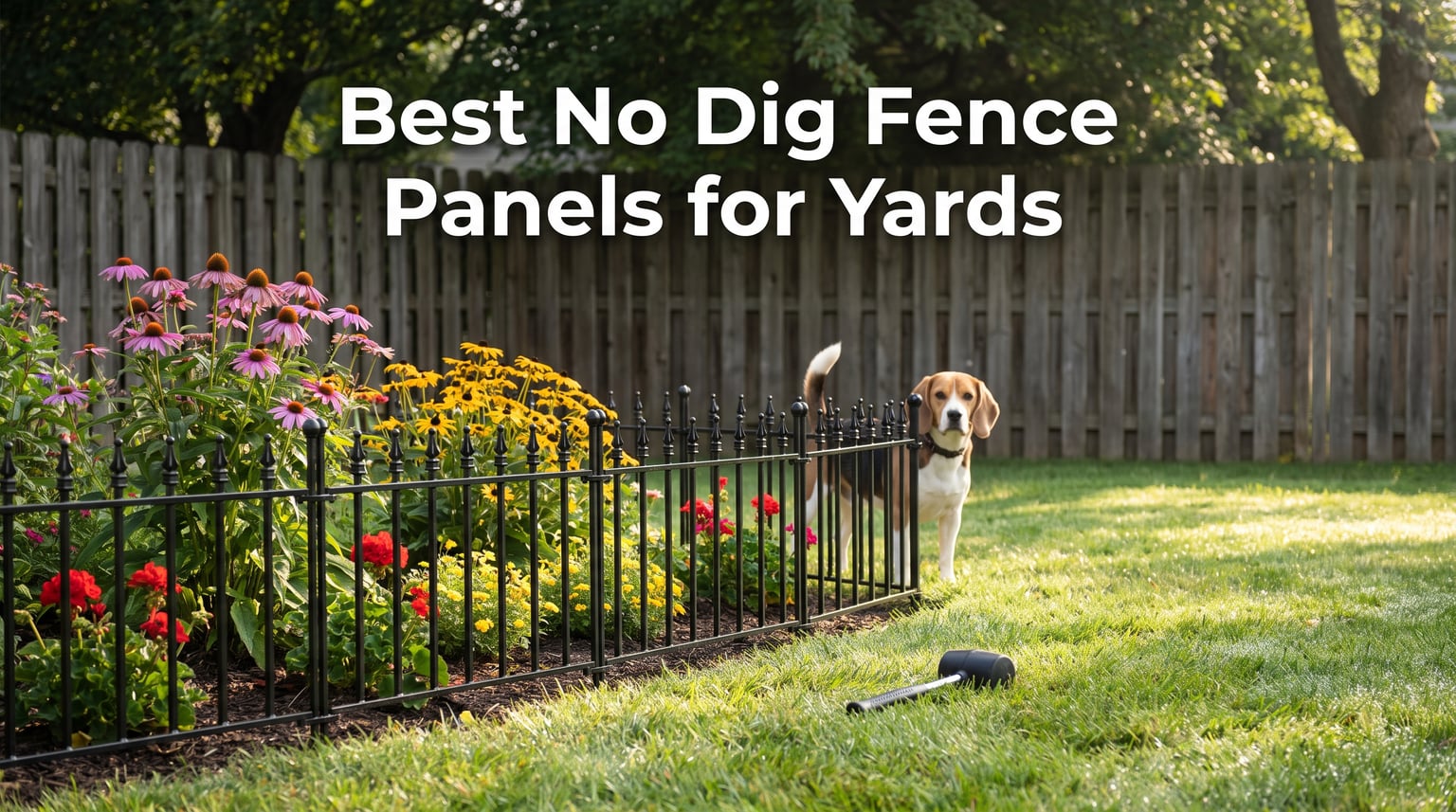 Best No Dig Fence Panels for Yards