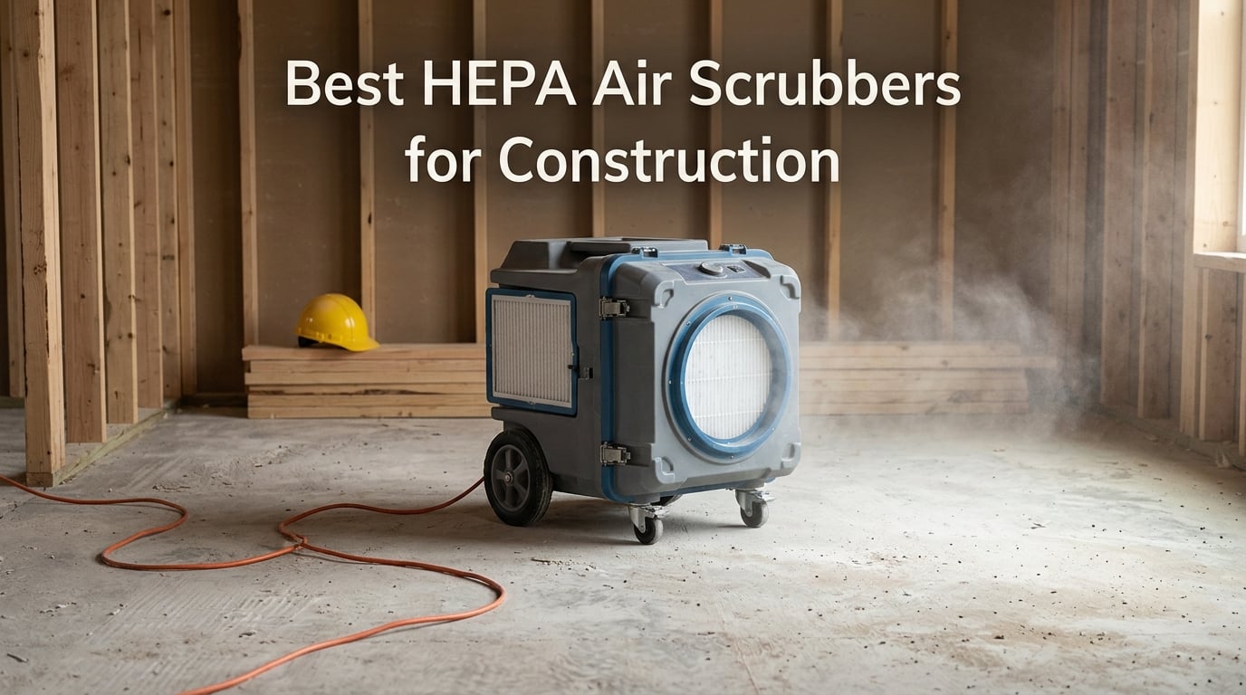 Best HEPA Air Scrubbers for Construction
