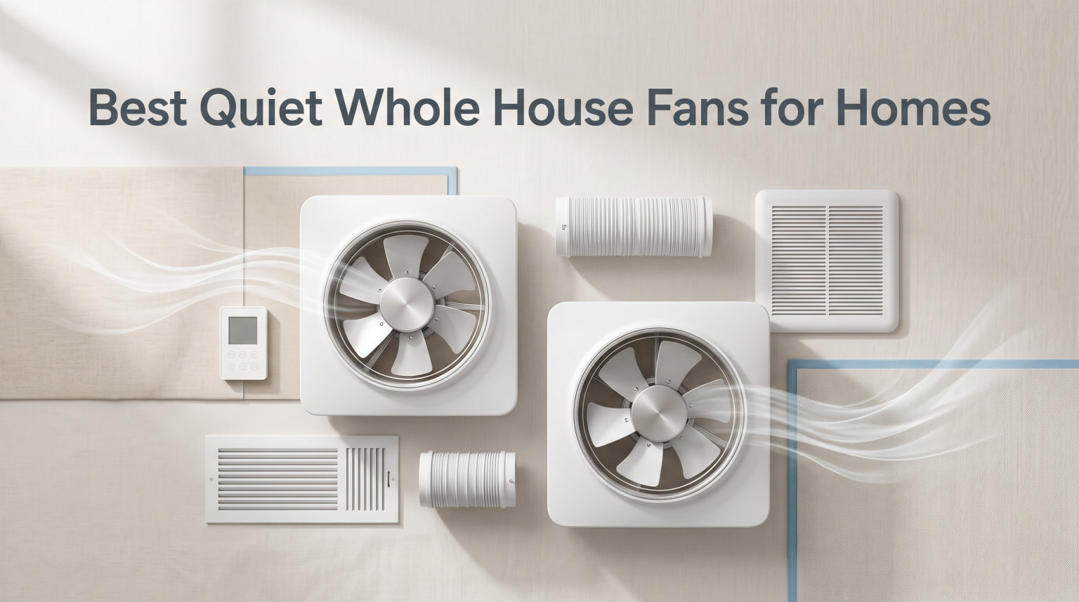 Best Quiet Whole House Fans for Homes