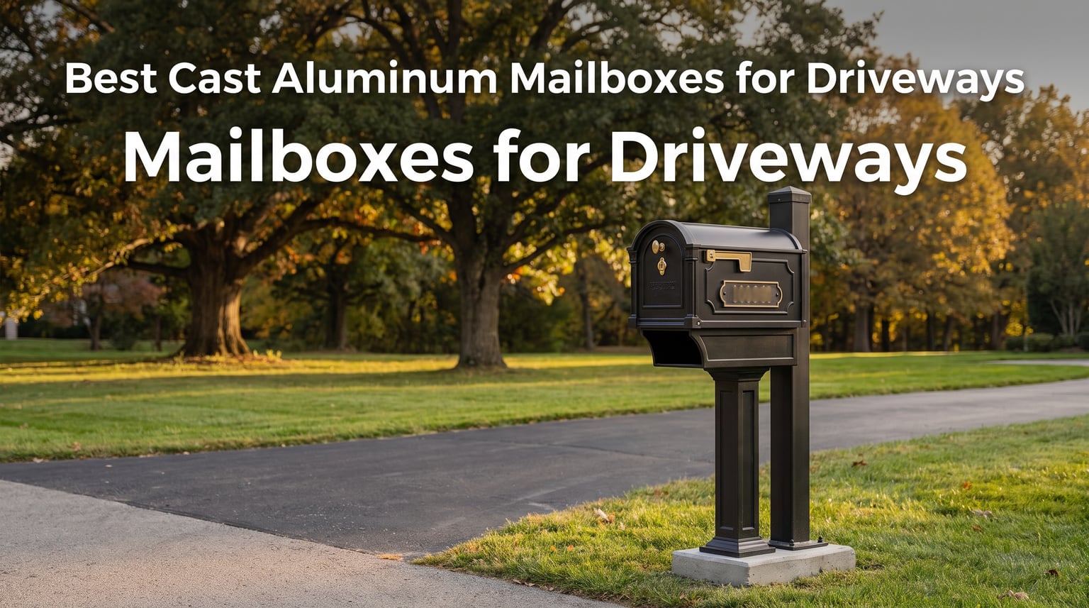 Best Cast Aluminum Mailboxes for Driveways