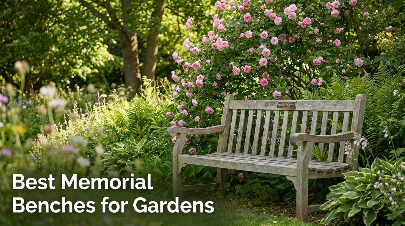 Best Memorial Benches for Gardens
