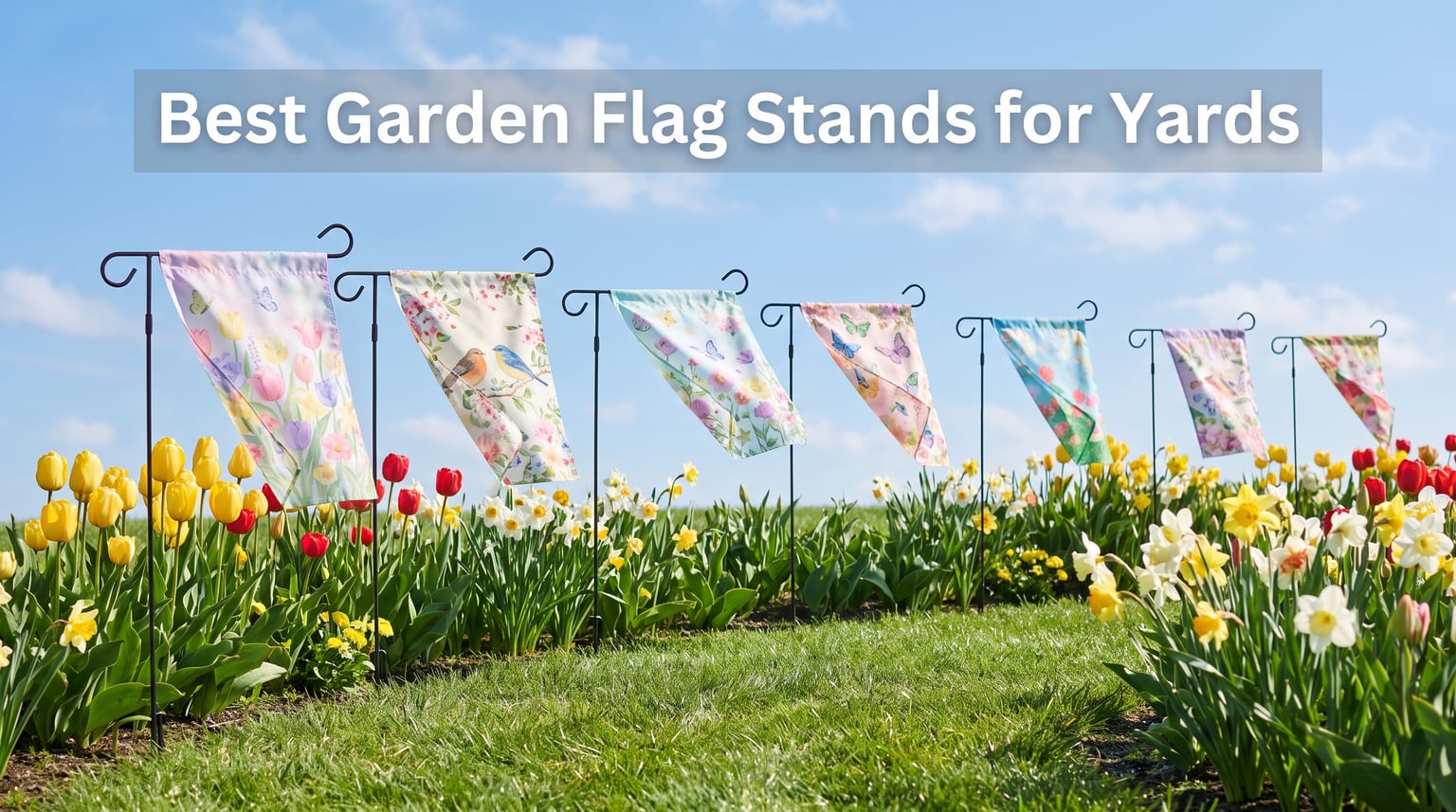 Best Garden Flag Stands for Yards