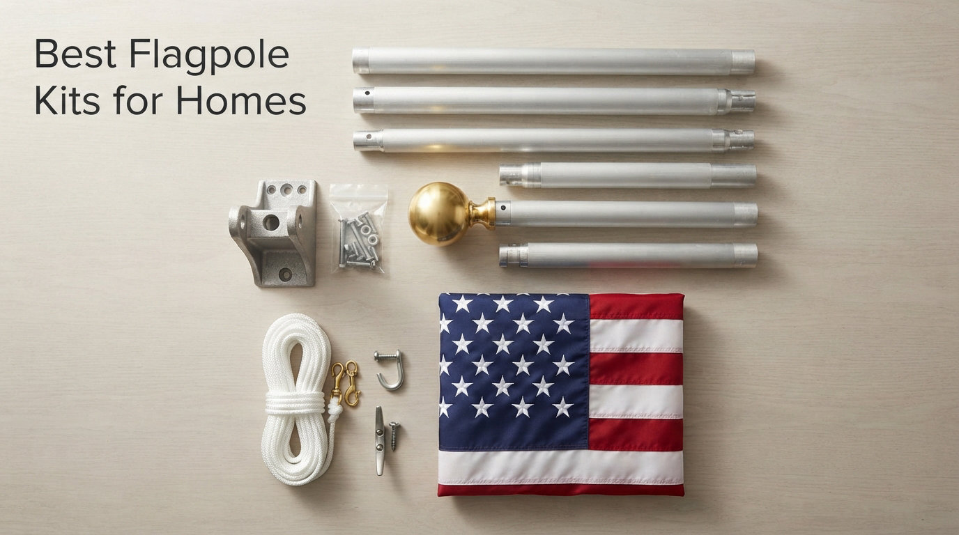 Best Flagpole Kits for Homes