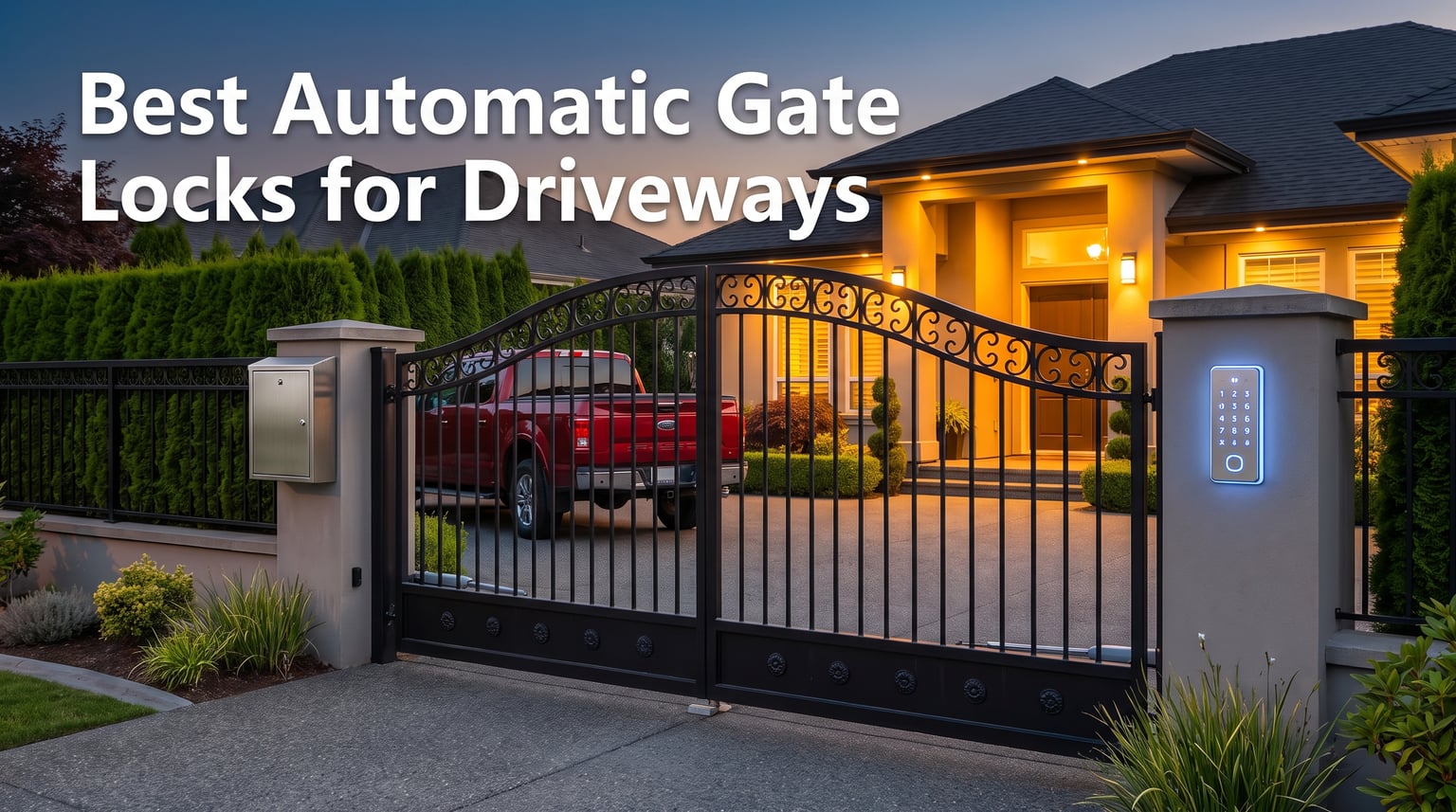 Best Automatic Gate Locks for Driveways