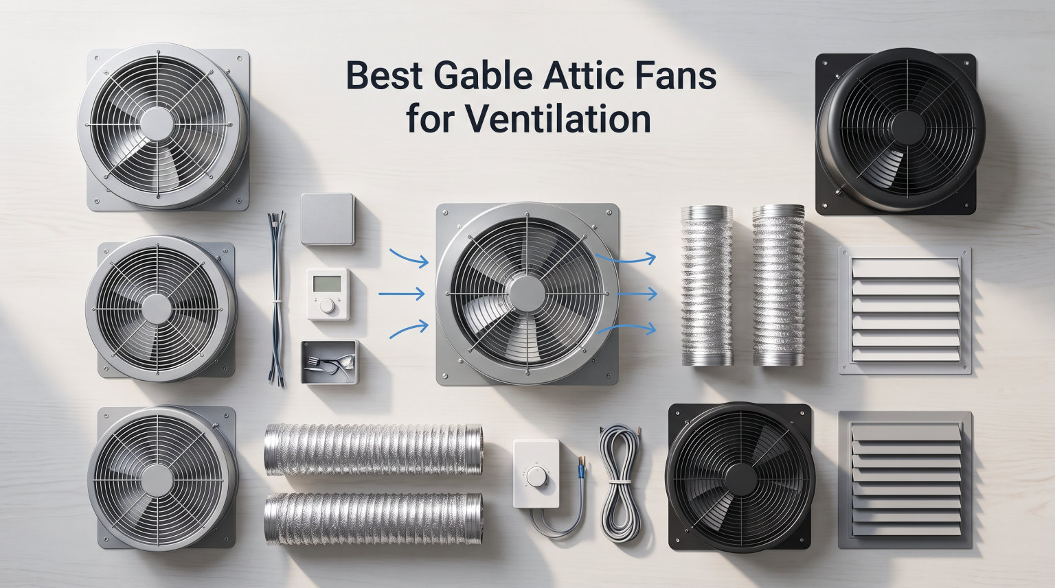 Best Gable Attic Fans for Ventilation