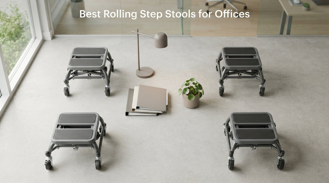 Best Rolling Step Stools for Offices