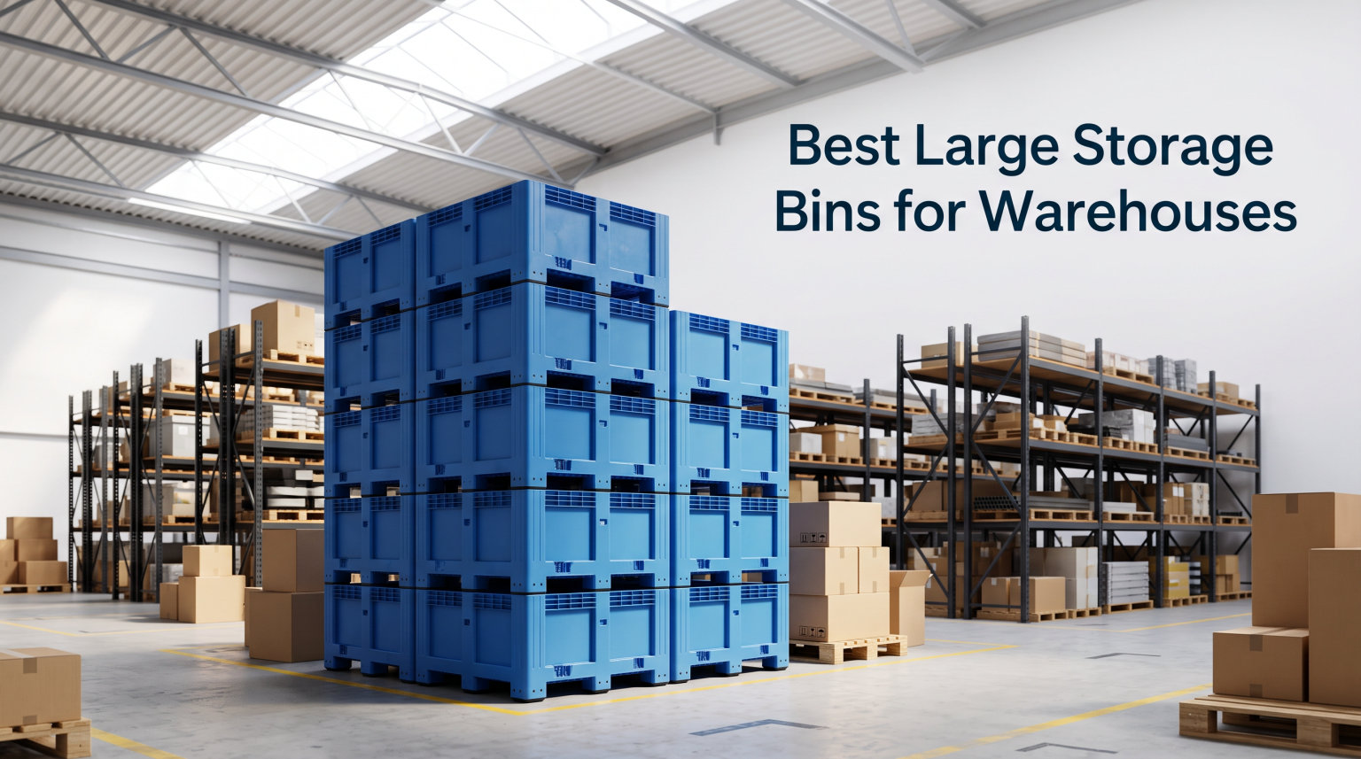 Best Large Storage Bins for Warehouses