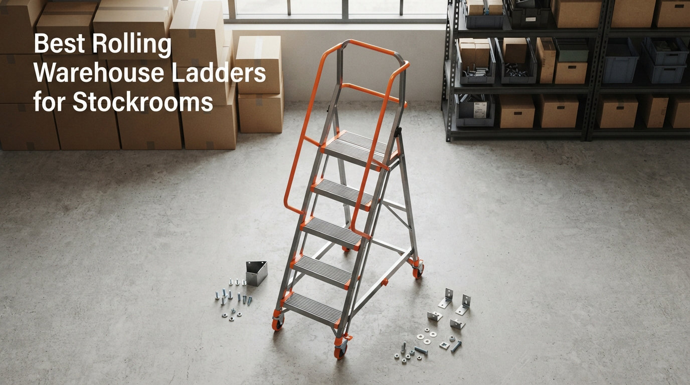 Best Rolling Warehouse Ladders for Stockrooms