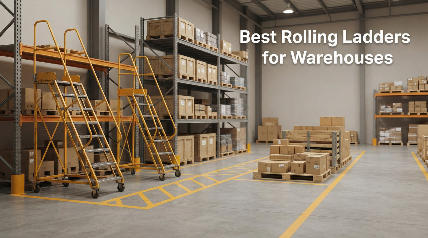 Best Rolling Ladders for Warehouses